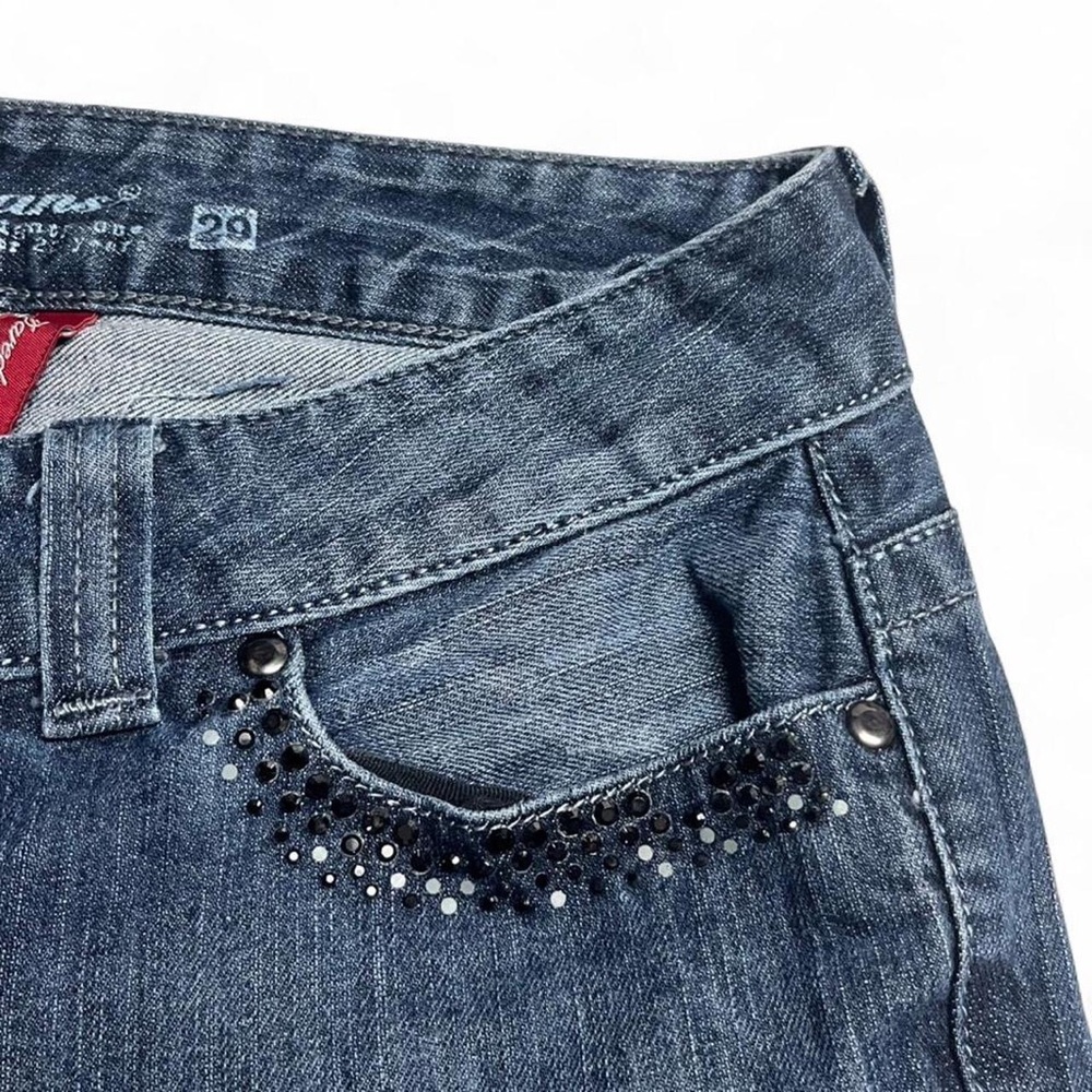 Guess Rose Rhinestone Low Rise Jeans - Picture 8 of 8